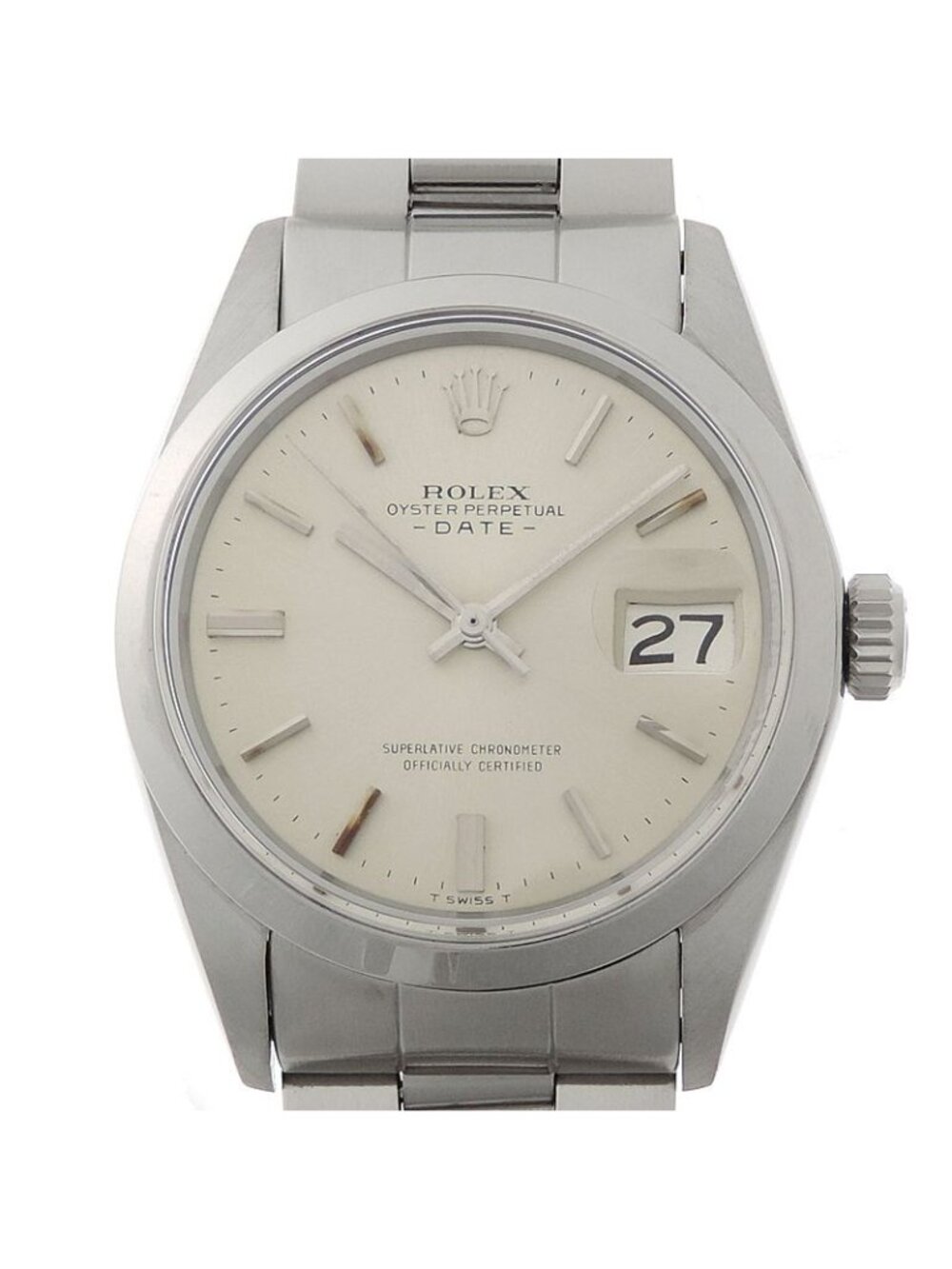 Rolex Watch Silver
